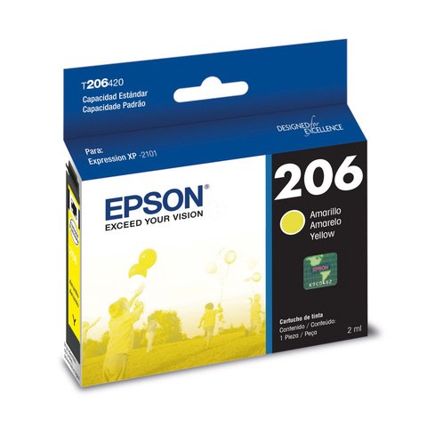 Cartucho de tinta inkjet original Epson 206 - T206420