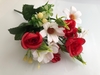 Planta: Buque de rosas misto branco e vermelho