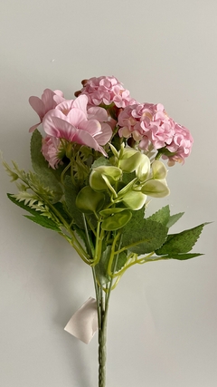 Flor artificial F-4103 rosa - comprar online