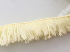 Franja de algodão Amarelo bb 22mm (metro)