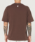 Camiseta Over Heavy APOSSS Arched - Marron CO42 - comprar online