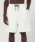 Bermuda Moletom Streetwear Basic APOSSS - off white BM06