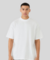 Kit 3 Camisetas Oversized Premium Basic - Branco / Preto / Bege co22