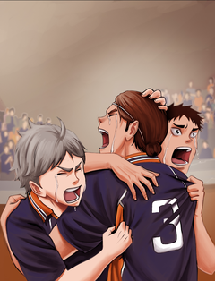 ILUSTRACION 3° HAIKYU POR DANI TORAZZA