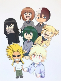 STICKERS MY HERO ACADEMIA POR KAICHAN ART