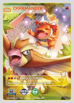 TRADING CARD CHARMANDER DISFRAZADO DE INCINEROAR - POKEMON - comprar online