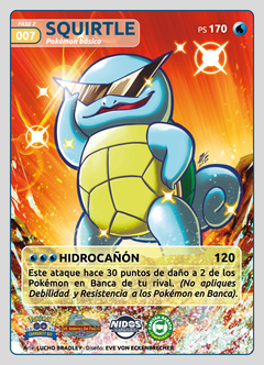 TRADING CARD SQUIRTLE - COMMUNITY DAY POKEMON - comprar online