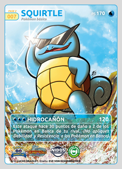 TRADING CARD SQUIRTLE - COMMUNITY DAY POKEMON