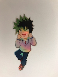 STICKERS HOLOGRAFICOS MY HERO ACADEMIA POR KAICHAN ART en internet