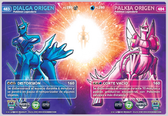 TRADING CARD DIALGA Y PALKIA - POKEMON COMMUNITY DAY - tienda online