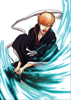 ILUSTRACION ICHIGO KUROSAKI - BLEACH POR LUCHO BRADLEY