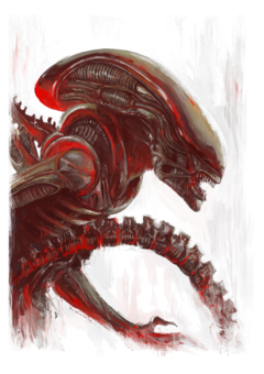 ILUSTRACION ALIEN POR NICO DIMATTIA - comprar online