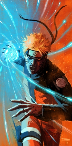 ILUSTRACION NARUTO A4