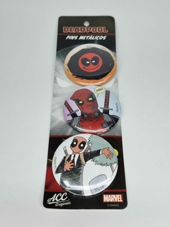 SET DE PINS - DEADPOOL