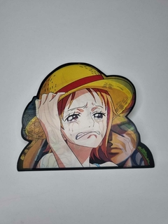 STICKER LENTICULAR 3D NAMI- ONE PIECE - comprar online