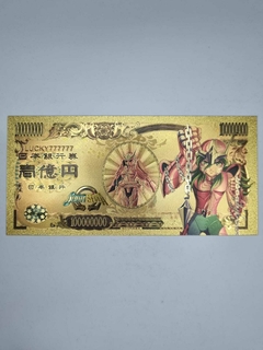 BILLETE DORADO - SAINT SEIYA - Capitán Barato