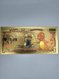 BILLETE DORADO - POKEMON (INICIALES) - comprar online