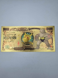 BILLETE DORADO - POKEMON - tienda online