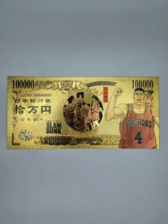 BILLETE DORADO - SLAM DUNK en internet