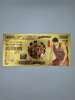 BILLETE DORADO - SLAM DUNK - Capitán Barato