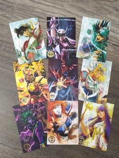 SET 9 TRADING CARDS SAINT SEIYA