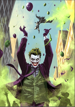 ILUSTRACION JOKER POR GERMAN PERALTA