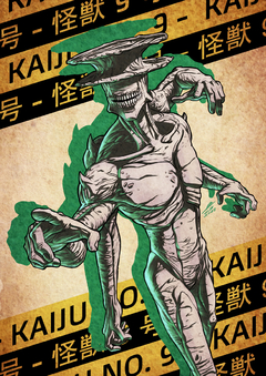 TRADING CARD KAIJU N°8 - Capitán Barato