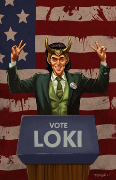 ILUSTRACION LOKI POR DANI TORAZZA