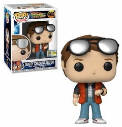 FUNKO POP MARTY CHECKING WATCH- BACK TO THE FUTURE