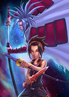 ILUSTRACION SHAMAN KING POR DANI TORAZZA