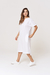 Vestido Largo Lino Blanco - comprar online