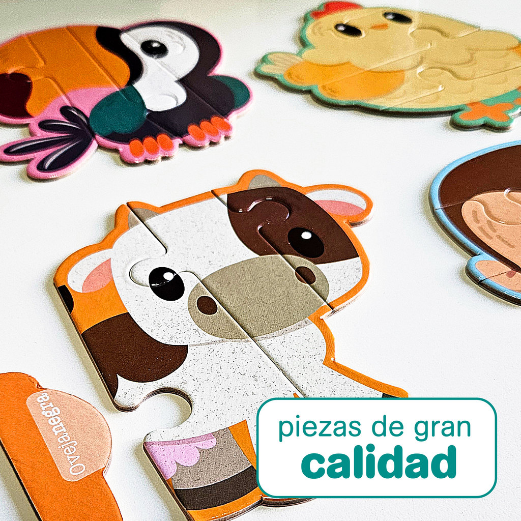 Rompecabezas ANIMALES 4 x 4 Comprar en SOMNO