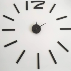 Reloj de pared 3D en madera Modelo- 12 Rect - comprar online