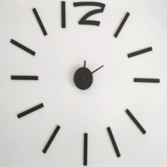 Reloj de pared 3D en madera Modelo- 12 Rect - tienda online