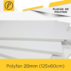 Placas Polyfan 20mm 125x60cm para Corte