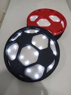 Futbol pelota equipo con led de 28cm de diam