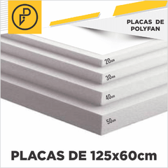 Placas Polyfan 20mm 125x60cm para Corte - comprar online