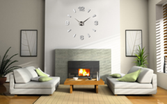 Reloj de pared 3D en Madera Mod. Minimalista - POLIFAN INTEGRAL