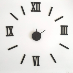 Reloj de pared 3D en madera Modelo- Romanos2 - POLIFAN INTEGRAL