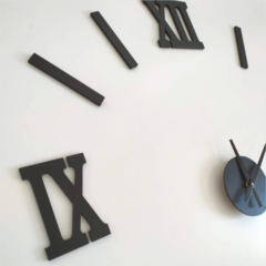Reloj de pared 3D en madera Modelo- Romanos2 - comprar online