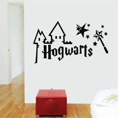 Adesivo de Parede Decorativo Harry Potter Hogwarts