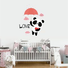 Adesivo Infantil Panda Love - Adesivo Infantil