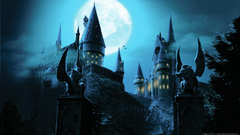 Papel de Parede Harry Potter Hoghwarts - comprar online