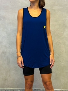 MUSCULOSA REEB LOGO BLUE