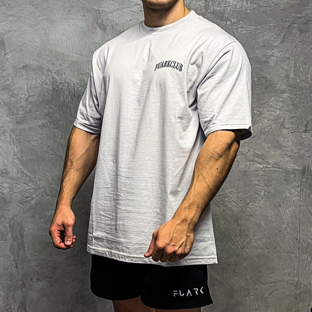 REMERA OVERSIZE PREMIUM TEAM OFF WHITE FUARK
