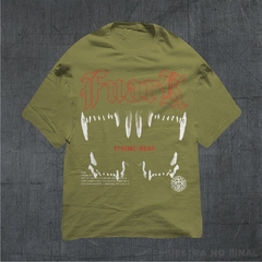 REMERA OVERSIZE PREMIUM DOUBLE-BITE GREEN