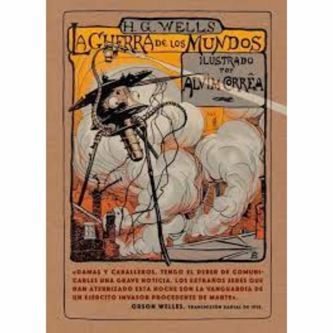 H.G. Wells La Guerra de los Mundos (Ilustraciones Alvim Correa)
