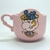 Taza Reborde Chip Rosa