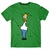 Remera Homero Arbustos (S127) Talle S