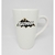 Taza Alta Blanca Batman - Logo Con Capa